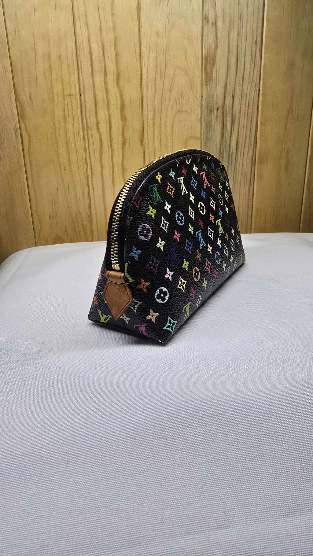 Cosmetiquera Louis Vuitton Multicolor Negra Takashi Murakami